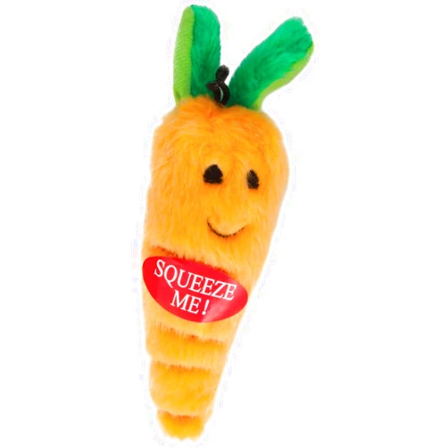 Aspen Pet Aspen Toy Soft Bite Carrot Medium