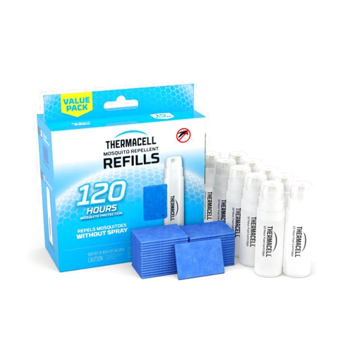 Thermacell Mosquito Repellent Refills; Compatible with Any Fuel-Powered Thermacell Repeller; Highly Effective, Long Lasting, No Spray or Mess; 15 Foot Zone of Mosquito Protection