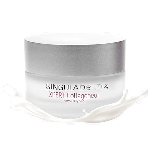 Singuladerm XPERT Collageneur - Crema reafirmante intensiva - Disminuye arrugas - Aumenta colágeno - Día y noche - Piel normal/seca - 50ml