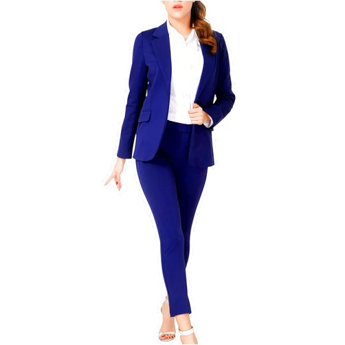 Marycrafts Women's Business Blazer Pant Suit Set for Work