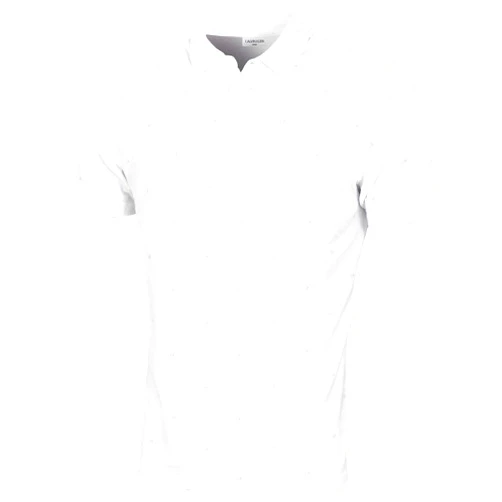 Calvin Klein Men's Monogram Breathable SmartTec Pique Golf Polo Shirt