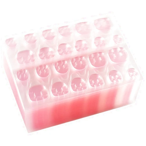 Oekin Jelly Glue 1200 Nail Tabs 50PCS Self-Adhesive Double Sided Nail Sticker for Press on Nails Water Proof Transparent Pink Color False Nail Easy to Apply Quick Tips Nail Glue