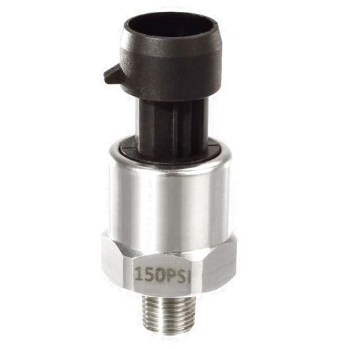 AUTEX 150 Psi Pressure Transducer/Sender/Sensor with Connector Harness 150/200 Psi Stainless Steel 1/8”-27 NPT Pressure Transducer Sensor Compatible With Oil, Fuel, Air, Water