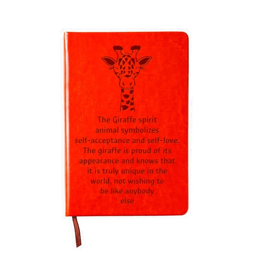 LBWCER Animal Lover Gift Giraffes Lover Gift for Girl Giraffe Gifts for Women Funny Giraffe Notebook Gift for Veterinarian Animal (Giraffe)