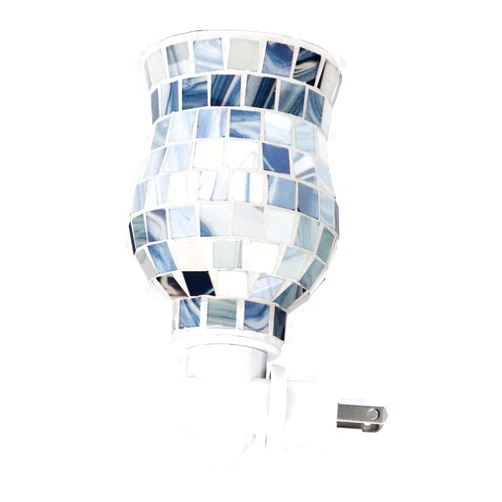 OSALADI 1pc Mosaic Candle Holder Wax Warmer for Scented Wax Spa Heater Scent Diffusers for Home Aroma Burner Wax Cubes Warmer Electric Wax Melt Warmer Melting Wax Warmer Bulb Wax Burner
