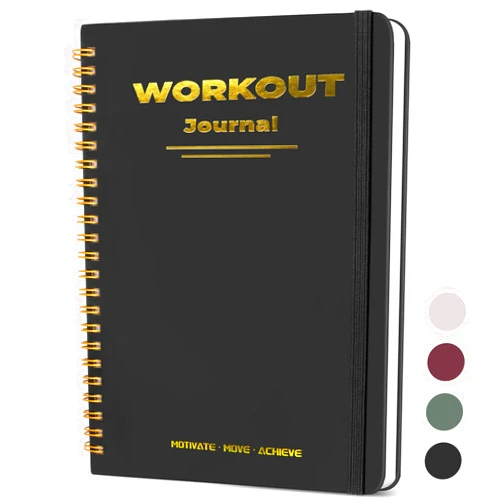 Guirnd Undated Fitness Workout Journal for Men & Women, A5(8.5