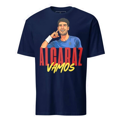 Shopsphère DISTRIBUTION T-Shirt Carlito | Tshirt Tennis | Gift | Birthday | Carlos Alcaraz