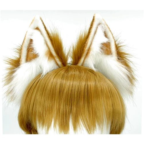Agymo Handmade Cat Ears Cosplays,Animal headbands, Fox Wolf Animal ears, Costume Headwear Halloween costume