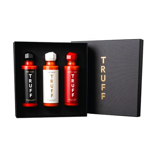 TRUFF Hot Sauce Variety Pack, Gourmet Hot Sauce Set of Original, Hotter and Limited White Edition, Unique Flavor Experiences with Truffle, 3-Bottle Bundle, 3ct 6oz bottles