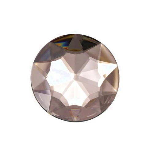 KraftGenius 32mm Crystal H102 Flat Back Round Acrylic Rhinestones Plastic Circle Gems for Costume Making Cosplay Jewels Pro Grade Embelishments - 6 Pieces