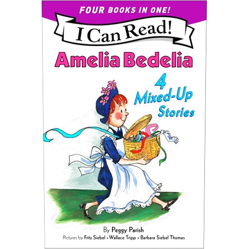 By Peggy Parish (Author), Fritz Siebel (Illustrator), Wallace Tripp (Illustrator), Barbara Siebel Thomas (Illustrator) & 1 more Amelia Bedelia 4 Mixed-Up Stories: A 4-in-1 Level 2 I Can Read Collection (I Can Read Level 2)