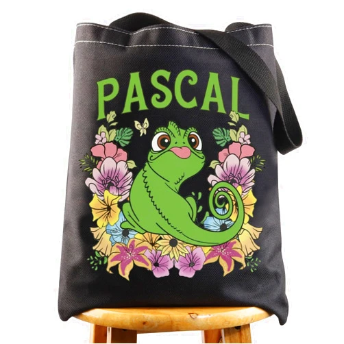 WZMPA Chameleon Pascal Tote Bag - Pascal Fans Gift, Shoulder Bag, Merchandise