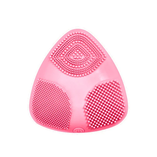 Conair True Glow by Conair Skinpod Silicone Facial Cleansing Brush with 3 Brush Zones, Battery Operated