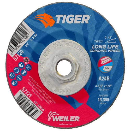 Weiler 57120 Tiger 4-1/2