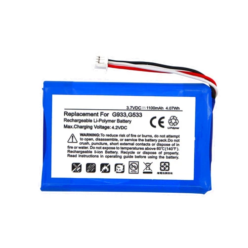 Bomibattery G933 Battery Replacement for LOGITECH G533 and G933 Artemis Spectrum Wireless Gaming Headset