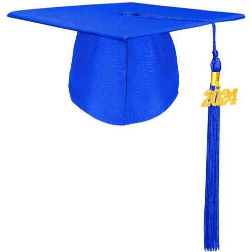 Grad HAGO Unisex Adult Graduation Cap with 2024+2025 Tassel Year Charm for High School & Bachelor Master