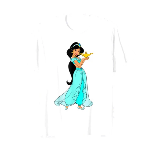 Disney Aladdin Princess Jasmine and Magic Lamp 90s T-Shirt T-Shirt