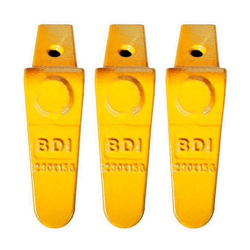 BDI Wear Parts 230X156 Teeth Adapter, Mini Excavator Weld On Shanks for X156 X156L X156S X156T X156WT Style Bucket Teeth-3PK