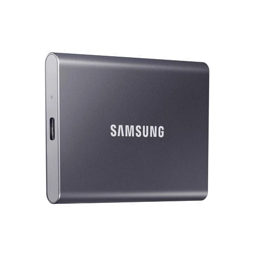 SAMSUNG T7 Portable SSD, 1TB External Solid State Drive, Speeds Up to 1,050MB/s, USB 3.2 Gen 2, Reliable Storage for Gaming, Students, Professionals, MU-PC1T0T/AM, Gray
