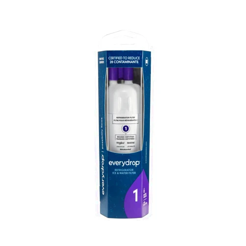 everydrop by Whirlpool Ice and Water Refrigerator Filter 1, EDR1RXD1, Single-Pack , Purple