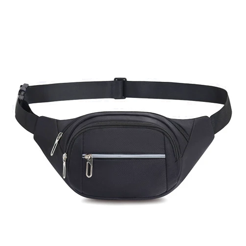 DAITET Crossbody Fanny Pack for Men&Women,Large Waist Bag & Hip Bum Bag with Adjustable Strap for Outdoors Workout Traveling Casual Running Hiking Cycling