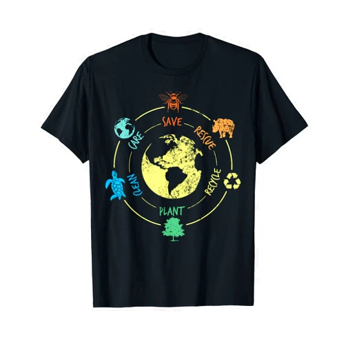 Save the World, Planet and Ocean Gifts + Outfits Save Animals Recycle Earth Day, Save the Ocean T-Shirt