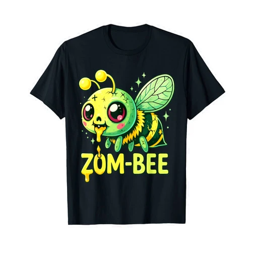 Bee Zombie Halloween Costumes Baby Bee Halloween Costumes, Spooky Zom-Bee Zombie T-Shirt