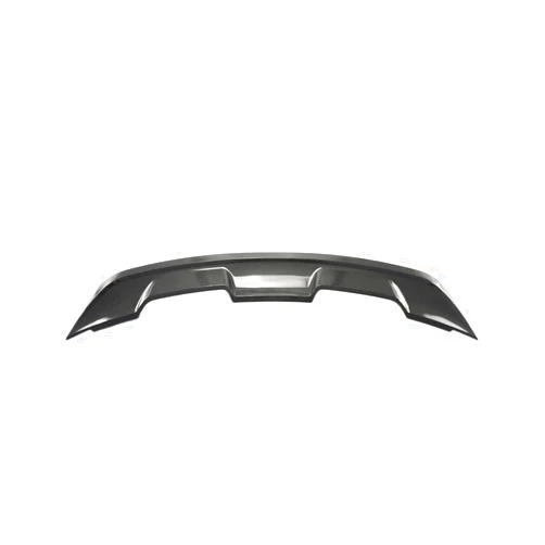 VEGFOXPT Compatible for Mustang 2015-2022 GT500 Style Rear Roof Lip Spoiler Splitter Trunk Wing Diffuser Carbon Look Tail Fin Body Kit Tuning(Carbon Fiber Look)
