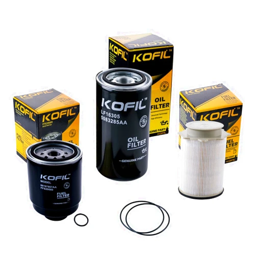 KOFIL 6.7L Cummins Fuel Filter Water Separator and Oil Filter Set Fit for Dodge Ram 6.7L Cummins Diesel 2013-2018 2500 3500 4500 5500 Replaces# 68197867AA 68157291AA 5083285AA