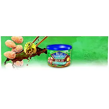 Blue Diamond Almonds, Bold Wasabi & Soy Sauce, 6 Oz