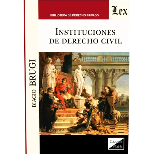 Biagio Brugi Instituciones de derecho civil (Spanish Edition)