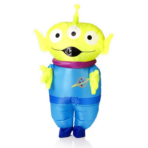 Disguise Unisex Alien Inflatable Adult Costume
