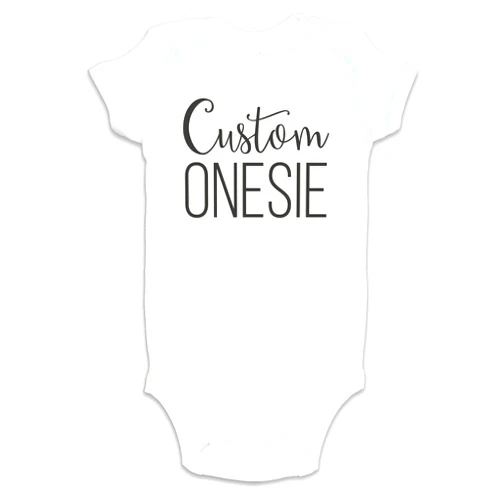 Kate & Meri Custom Onesie©/Bodysuit | Personalized Baby Romper