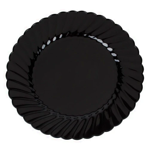 WNACW9180BK - Classicware Plate Plas 9 In Black, 10/18's