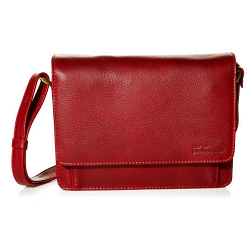 Derek Alexander East/west Half Flap Multi Compartment, Red, One Size