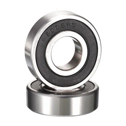 HIPICCO 6005-2RS Deep Groove Ball Bearings, ID 25mm x OD 47mm x Width 12mm Double Rubber Sealed Ball Bearing Pre-Lubricated Chrome Steel Z2 Lever 2pcs