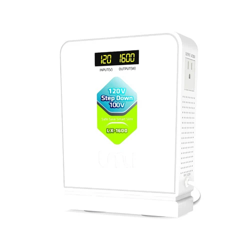 Umi 120V to 100V Voltage Converter 1600watts Step Down toroidal Voltage Converter for Japan appliances Used in US［CE, CQC Certified］