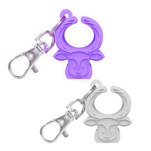 MORLIKE LIVING Silicone Buckle Release Tool, Unbuckle Assistant, Easy Buckle Release Aid for Parents and Caregivers to Unbuckle (PURPLE-GREY)