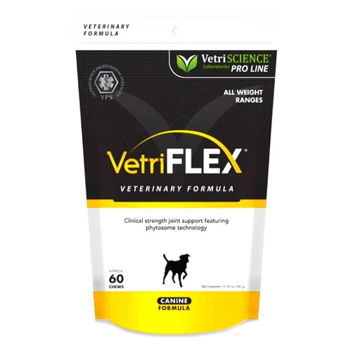 VETRISCIENCE Pro VetriFlex Joint Supplement for Dogs, 60 Chews