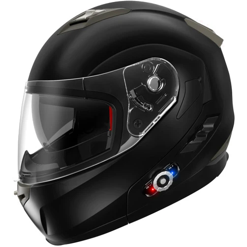 FreedConn Motorcycle Helmet Bluetooth 5.0 Integrated New EPS FreedConn BM2-S Modular Flip Up Dual Visor Motorbike Helmet DOT FMVSS-218 Approved MP3 FM for Adults Men Women