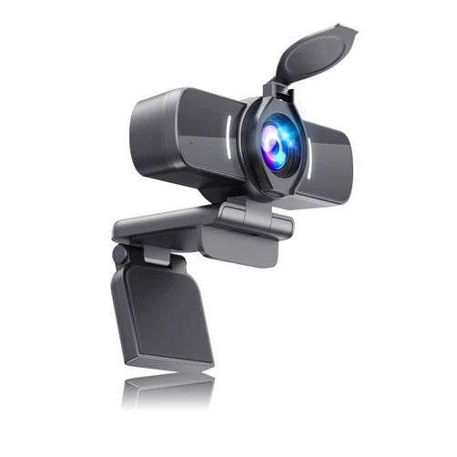 Gospace Webcam with Microphone, 1080P 30fps HD Webcams, USB 2.0 Computer Webcam, 3D Noise Reduction and Automatic Gain Web Cam for PC Mac Laptop Desktop,Video Calling, Online Classes and Video Conference