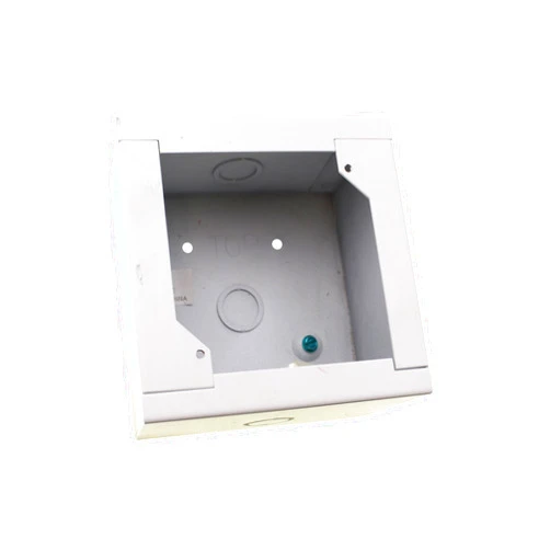 Edwards System Technologies (EST) EST Edwards 757A-SBW Fire Alarm Device Box, Welded Steel, White