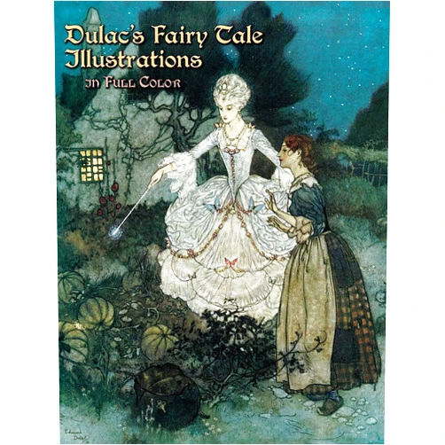 Jeff A. Menges,Edmund Dulac Dulac's Fairy Tale Illustrations in Full Color (Dover Fine Art, History of Art)
