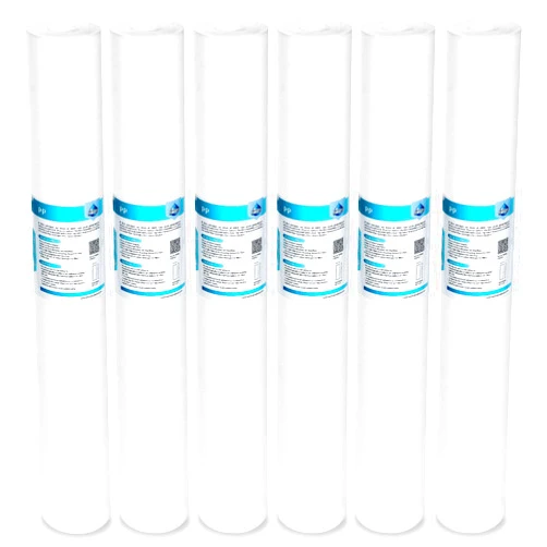 Membrane Solutions 5 Micron Sediment Water Filter Replacement Polypropylene Cartridge 20