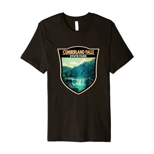 Cumberland Falls State Park Designs Cumberland Falls State Park Kentucky Badge Vintage Premium T-Shirt