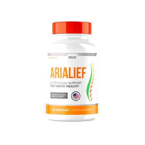 Vitamin Evo Arialief Sciatica Nerve Support, Arialeaf Advanced Nerve Health, Arialeaf Prime Palm Sciatica, Aria Leaf Primepalm Aria Lief, Aria Lief Nerve Relief Supplement Sciatic Nerve Soothing (60 Capsules )