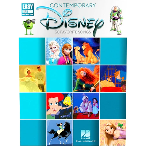 Hal Leonard Corp. Contemporary Disney: Easy Guitar with Tab