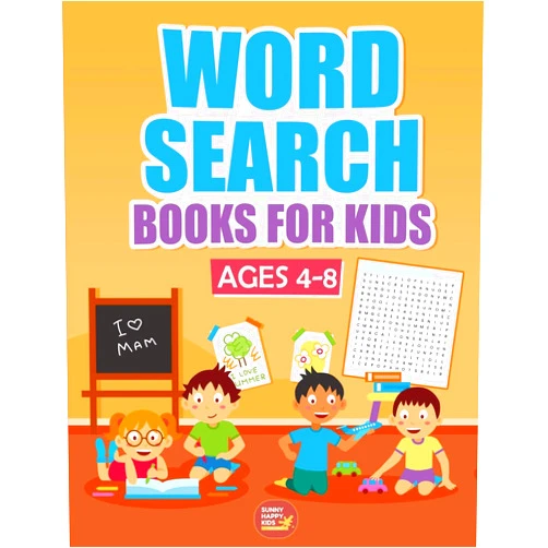 Kenny Jefferson Word Search Books For Kids Ages 4-8: 1000+ Words Of Fun And Challenging Large Print Puzzles That Your Kids Would Enjoy, Made specifically for Kids ... Their Vocabulary Ranges And Comprehensions