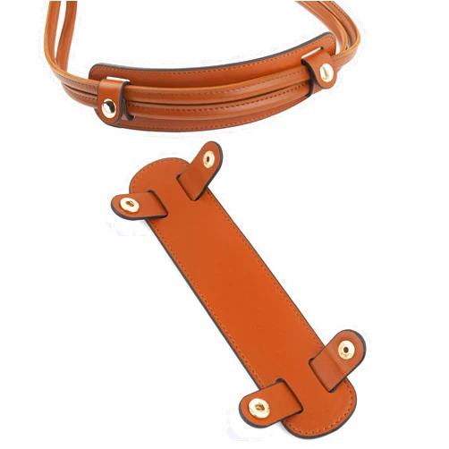Framendino, Replacement Shoulder Strap Pad Adjustable Detachable Leather Cover for Bag