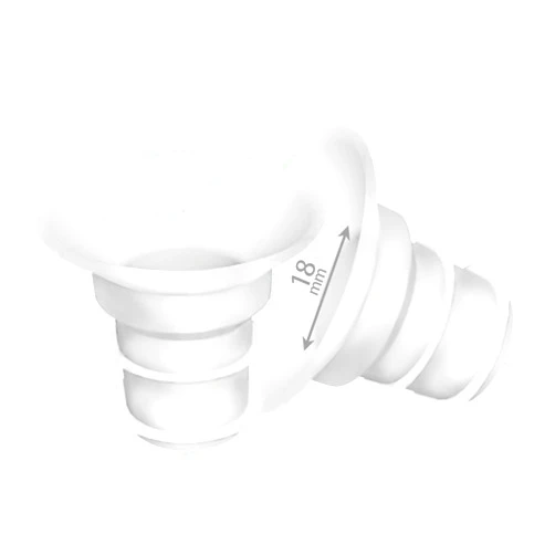 Begical Flange Inserts 18mm Compatible with Spectra/Motif Luna/Elvie/Willow/Ameda MYA 28mm Breast Shields Also fit Medela/momcozy/tsrete 27mm Flange